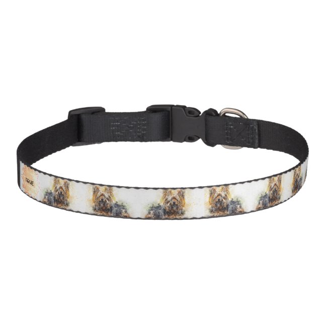 Yorkshire Terrier | Printed Breed Specific Yorkie Pet Collar (Front)