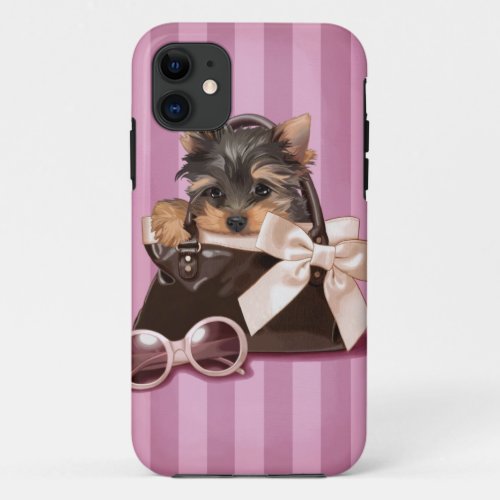 Yorkshire Terrier Puppy iPhone 11 Case