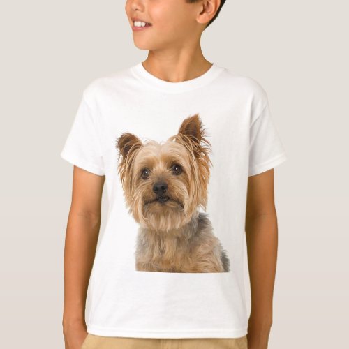 Yorkshire Terrier Puppy Dog Love Yorkies Kids T_Shirt