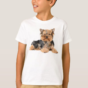 Yorkshire Terrier Puppy Dog Love Yorkies Kids T-Shirt