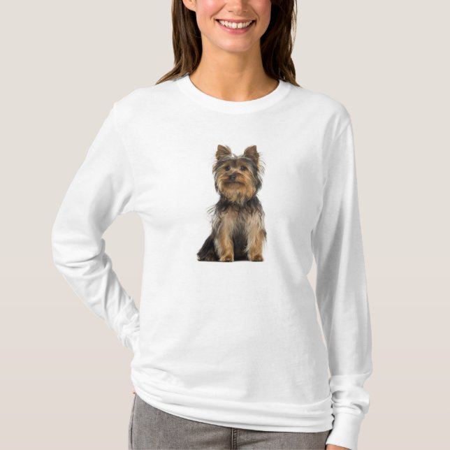 Yorkshire Terrier Puppy Dog Tww Shirt (Front)