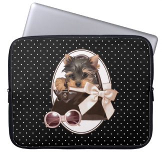 Yorkshire Terrier Puppy Laptop Sleeve