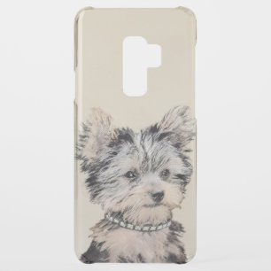 Yorkshire Terrier Puppy Painting Original Dog Art Uncommon Samsung Galaxy S9 Plus Case
