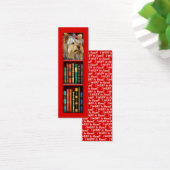 Yorkshire Terrier Red Bookmark (Desk)