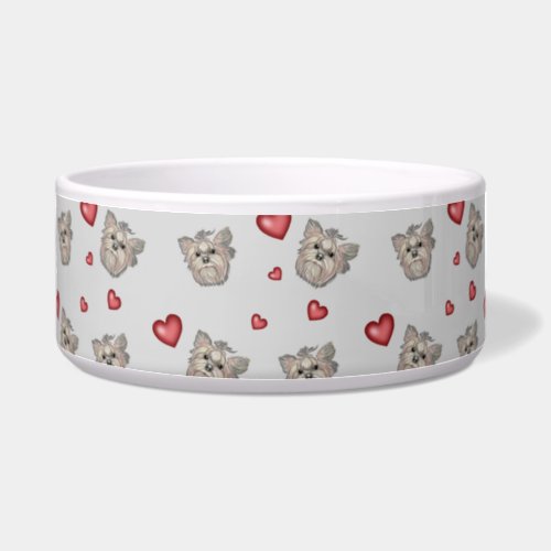 Yorkshire Terrier Seamless Bowl