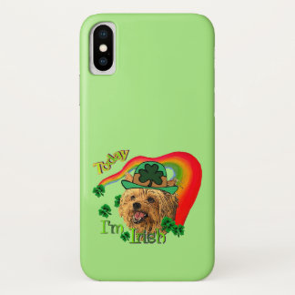 Yorkshire Terrier St Patricks iPhone X Case