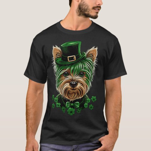 Yorkshire Terrier St Patricks Day 2 T_Shirt