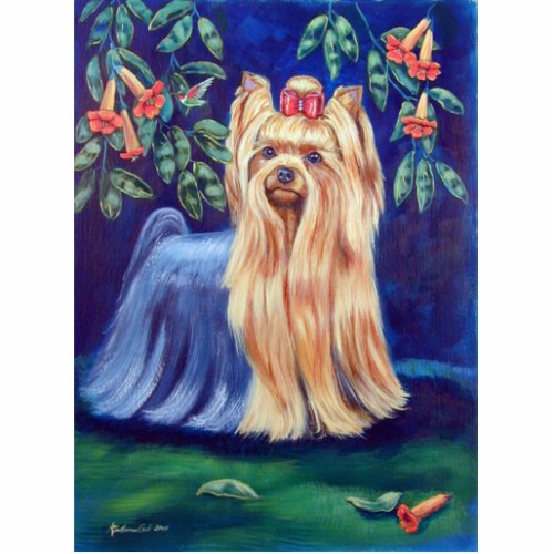 Yorkshire Terrier Statuette