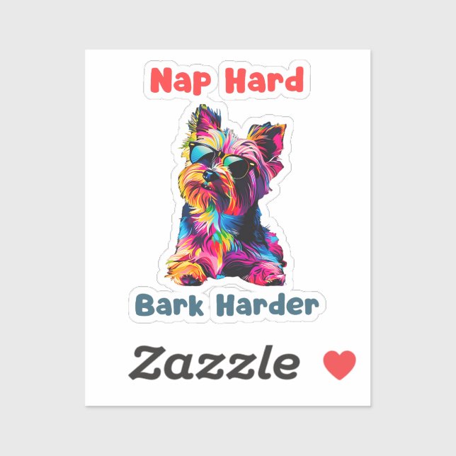 Yorkshire Terrier Sticker (Sheet)