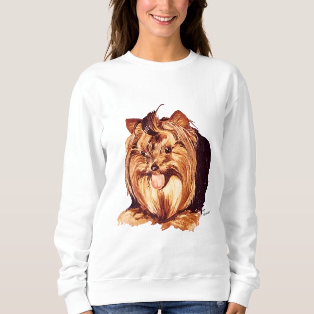 Yorkshire Terrier  Sweatshirt (Front)