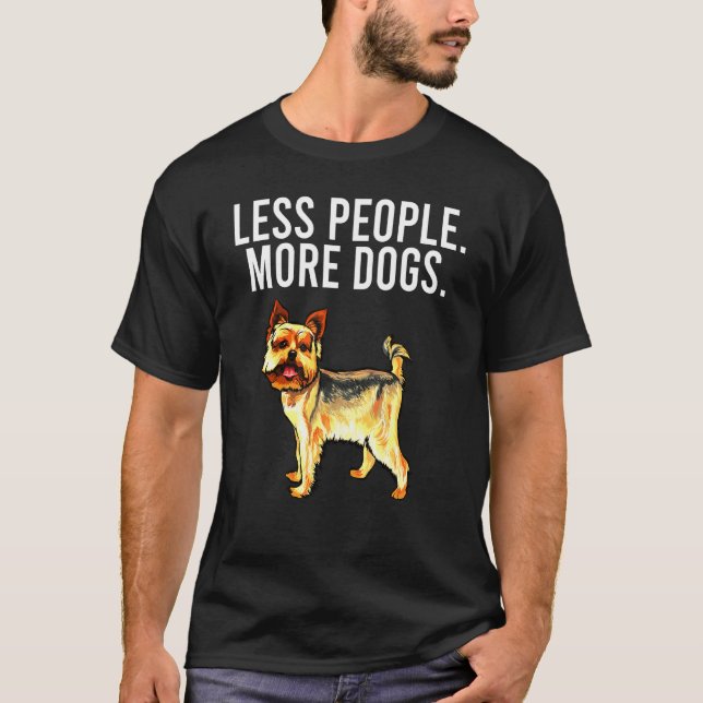 Yorkshire Terrier Terrier Introvert T-Shirt (Front)