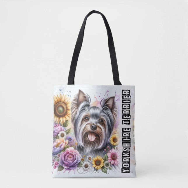 Yorkshire Terrier Tote Bag (Front)