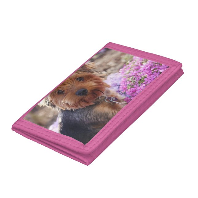 Yorkshire Terrier Tri-fold Wallet (Bottom)
