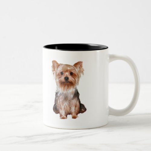 Yorkshire Terrier Two_Tone Coffee Mug