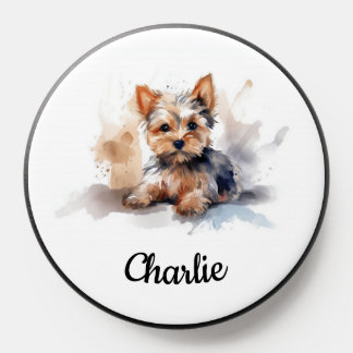 Yorkshire Terrier Watercolor PopSocket