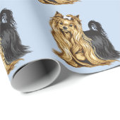yorkshire terrier wrapping paper (Roll Corner)
