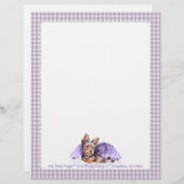 Yorkshire Terrier Yorkie Angel (Front/Back)