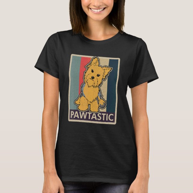 Yorkshire Terrier Yorkie Dog Breeders Dog Owner Sa T-Shirt (Front)