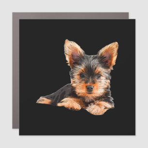 Yorkshire terrier Yorkie Puppy Dog Car Magnet