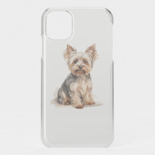 Yorkshire Terrier Yorkie Small Dog Breed Toy Breed iPhone 11 Case