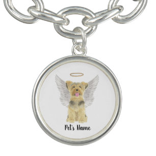 Yorkshire Terrier Yorkie Sympathy Memorial Bracelet