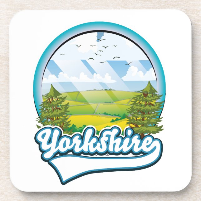 Yorkshire Travel logo Beverage Coaster (Front)