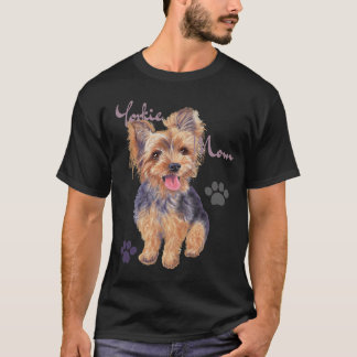 Yorkshire  Yorkie Mom Cute Yorkie Puppy T-Shirt