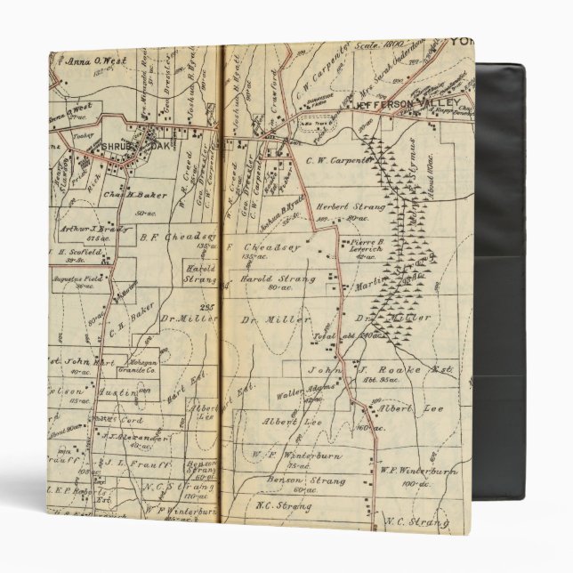 Yorktown, New York 4 3 Ring Binder (Front/Inside)