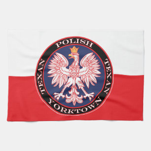 Yorktown Round Polish Texan Kitchen Towel