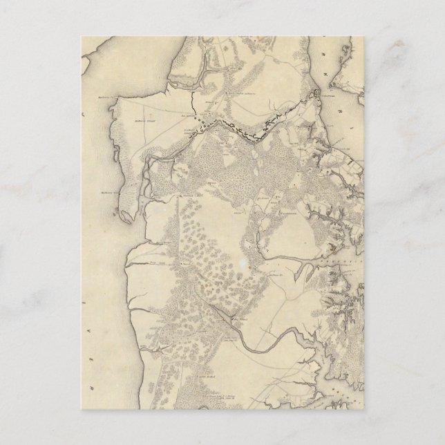 Yorktownto Williamsburg Postcard (Front)