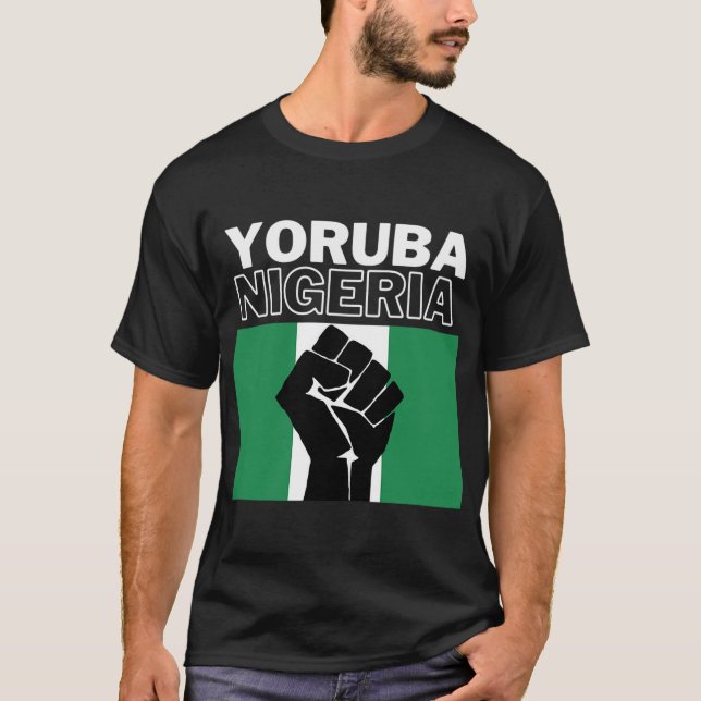 Yoruba Nigeria - Ancestry Initiation DNA Results T T-Shirt (Front)