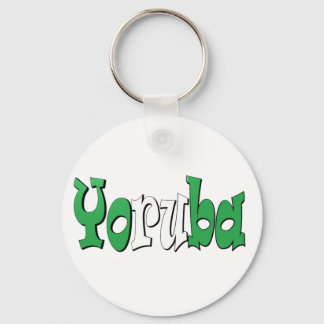 Yoruba (Nigerian Flag) Keychain