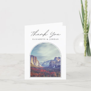 Yosemite Blank Thank You Card