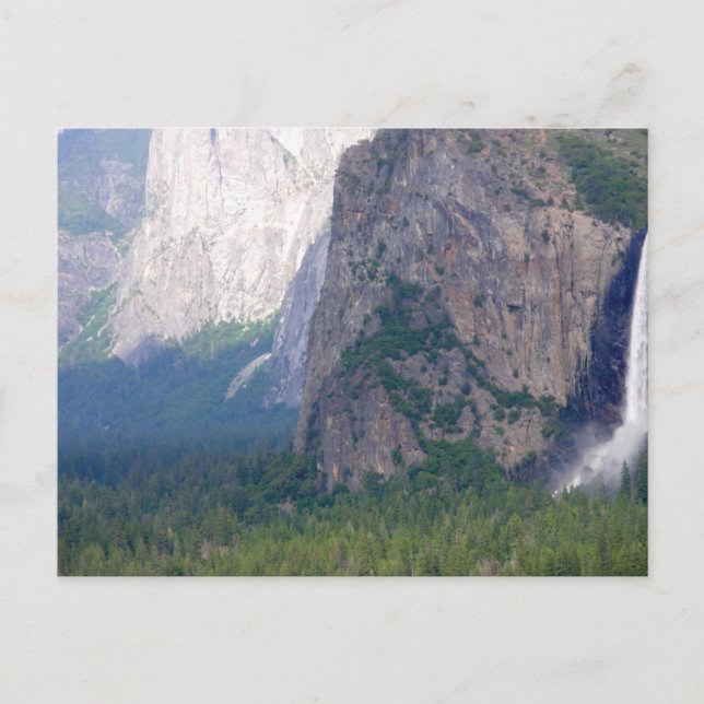 Yosemite Bridal Veil Fall Postcard (Front)