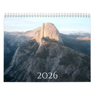 Yosemite Calendar 2026