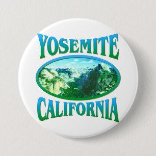 Yosemite California Pinback Button