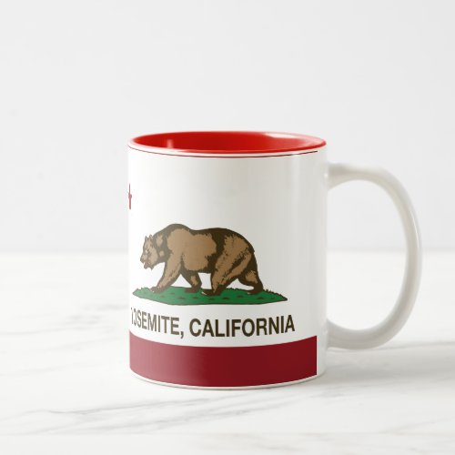 Yosemite California Republic Two_Tone Coffee Mug