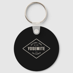 Yosemite California Souvenir Rock Climbing Area De Keychain