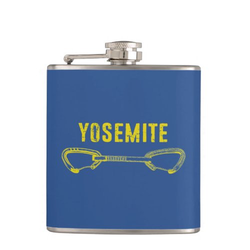 Yosemite Climbing Quickdraw Flask