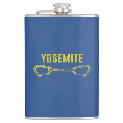 Yosemite Climbing Quickdraw Flask