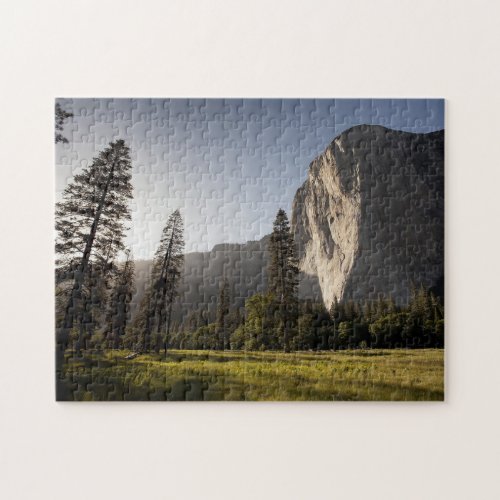 Yosemite El Capitan Mountains National Park Wall Jigsaw Puzzle