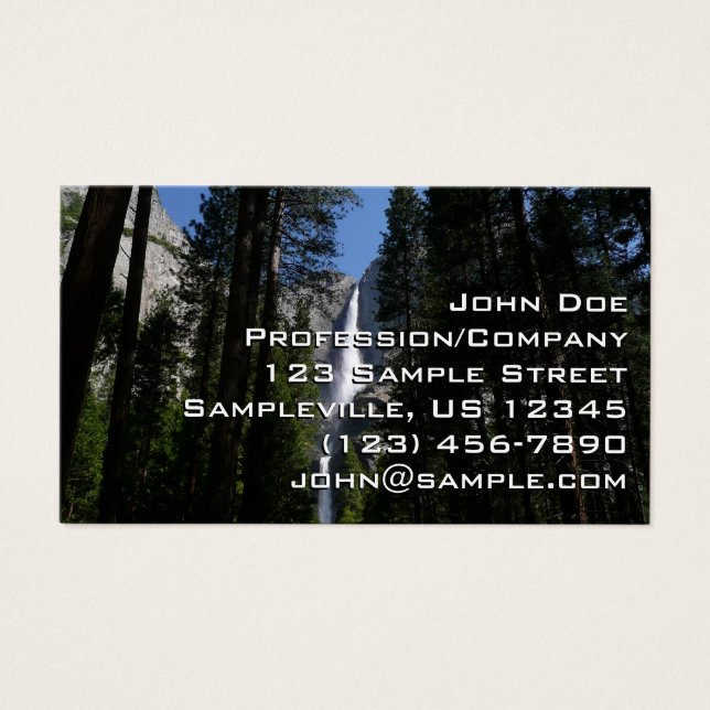 Yosemite Falls and Woods Landscape Photography (Front)