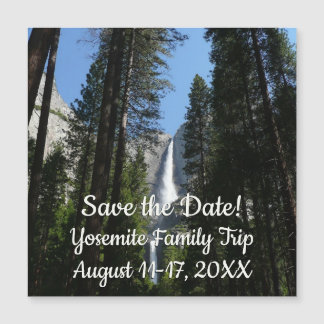 Yosemite Falls and Woods Landscape Photography