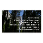 Yosemite Falls and Woods Landscape Photography Business Card Magnet