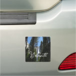 Yosemite Falls and Woods Landscape Photography Car Magnet