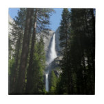 Yosemite Falls and Woods Landscape Photography Ceramic Tile
