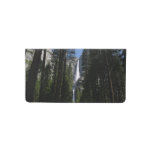Yosemite Falls and Woods Landscape Photography Checkbook Cover