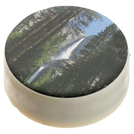 Yosemite Falls and Woods Landscape Photography Chocolate Covered Oreo (Angled)