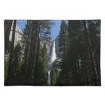 Yosemite Falls and Woods Landscape Photography Cloth Placemat