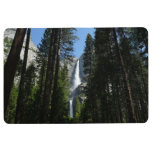 Yosemite Falls and Woods Landscape Photography Floor Mat